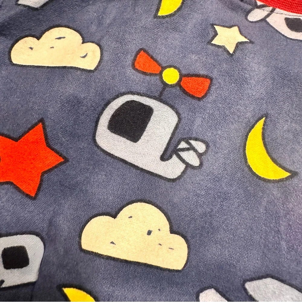 Vintage Sprouts Funwear Pajama Set Made in Canada –Size 12–18M ✈️⭐🌙 (Never Worn) - Picture 5 of 8
